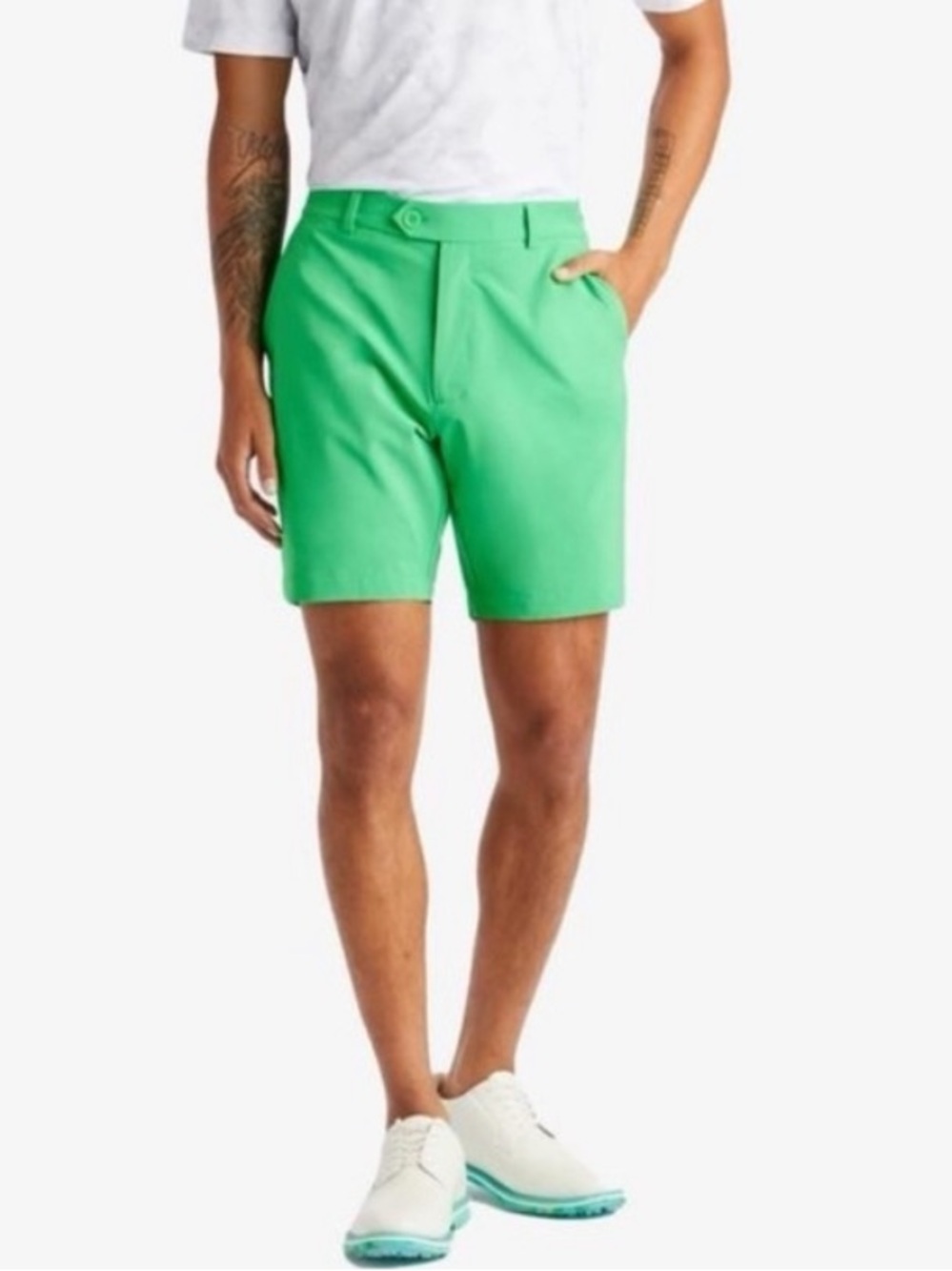 G/FORE Bright Green Men's Golf Shorts